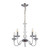 Endon Lighting Parkstone 5 Light Polished Chrome with Glass Ball Pendant Light