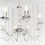 Endon Lighting Parkstone 8 Light Polished Chrome with Glass Ball Pendant Light