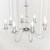 Endon Lighting Parkstone 8 Light Polished Chrome with Glass Ball Pendant Light