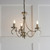 Endon Lighting Bernice 3 Light Antique Brass Pendant Light