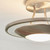 Endon Lighting Firenz Sarin chrome with Clear Glass Flush Ceiling Light