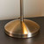 Endon Lighting Range Antique Brass Adjustable Touch Table Lamp