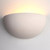 Endon Lighting Pride Unglazed Ceramic Wall Light