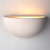 Endon Lighting Pride Unglazed Ceramic Wall Light