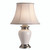 Endon Lighting Dalston Antique Brass with Cream crackled Ceramic Base Only Table Lamp