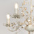 Endon Lighting Lullaby 5 Light Gold and Cream with Bead Detail Pendant Light