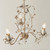 Endon Lighting Lullaby 3 Light Gold and cream with Bead Detail Pendant Light