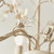 Endon Lighting Lullaby 3 Light Gold and cream with Bead Detail Pendant Light