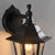 Endon Lighting Bayswater Matt Black Upward IP44 Wall Light