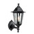 Endon Lighting Bayswater Matt Black Upward IP44 Wall Light