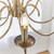 Endon Lighting Kora 8 Light Antique Brass Pendant Light