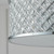 Endon Lighting Hudson 3 Light Chrome with Faceted Crystal Semi-Flush Ceiling Light