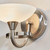 Endon Lighting Cagney Satin Chrome with Opal Glass Wall Light