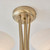Endon Lighting Cagney 5 Light Antique Brass with Opal Glass Semi-Flush Ceiling Light