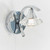 Endon Lighting Langella Chrome and Clear Glass Wall Light