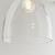 Elstow Chrome and Clear Glass Shade Only