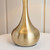 Endon Lighting Piccadilly Soft Brass with Taupe Fabric Shade Touch Table Lamp