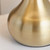 Endon Lighting Piccadilly Soft Brass with Taupe Fabric Shade Touch Table Lamp