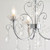 Endon Lighting Tabitha 3 Light Chrome with Clear Faceted Crystal Semi-Flush Ceiling Light