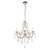 Endon Lighting Tabitha 5 Light Chrome with Clear Faceted Crystal IP44 Pendant Light