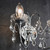 Endon Lighting Tabitha 2 Light Chrome and Clear Faceted Crystal IP44 Wall Light
