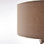 Endon Lighting Tri Matt Nickel and Grey Linen Shade Table Lamp