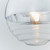 Endon Lighting Paloma Polished Chrome with Ribbed Glass Pendant Light