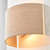 Endon Lighting Obi Natural Linen Wall Light