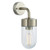 Endon Lighting North Brushed Stainless with Clear Glass IP44 Wall Light