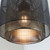 Endon Lighting Plexus Matt Black and Antique Brass 340mm Shade Only