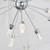 Endon Lighting Glacier 18 Light Chrome with Bubble Acrylic Pendant Light