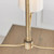 Endon Lighting Ortona 3 Light Matt Antique Brass with Vintage White Shade Pendant Light