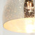 Endon Lighting Darna Bright Nickel with Mercury Glass Pendant Light