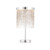 Endon Lighting Zelma Polished Chrome with Silver Chain LED Table Lamp