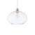 Endon Lighting Dimitri Clear Bubbled Glass Circular Shade Only