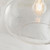 Endon Lighting Dimitri Clear Bubbled Glass Circular Shade Only