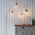 Endon Lighting Hansen Aged Copper with Clear Glass Pendant Light