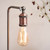 Endon Lighting Hal Aged Pewter and Copper Table Lamp