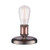 Endon Lighting Hal Copper and Aged Pewter Table Lamp