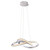 Endon Lighting Aria Chrrome with White Diffuser Pendant Light