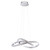 Endon Lighting Aria Chrrome with White Diffuser Pendant Light