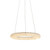 Endon Lighting Neve Decorative Crystal Ringed Pendant Light