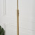 Endon Lighting Otto Polished Brass and White Polished Marble Floor Lamp