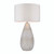 Endon Lighting Livia Mercury Glass and Vintage White Shade Table Lamp