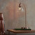 Endon Lighting Hansen Aged Copper and Clear Glass Adjustable Table Lamp