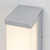 Endon Lighting Edge Chrome with Opal Shade 600mm IP44 Wall Light