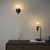 Endon Lighting Studio Matt Black with Yellow Fabric Cable Table Lamp