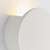 Endon Lighting Sanna 2 Light Smooth White Plaster 155mm LED Wall Light