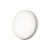 Cesena White Round Aluminium LED Wall Light