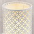 Endon Lighting Gilli Chalk White with Pale Grey Cotton Shade Table Lamp